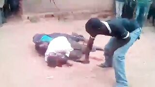 Brutal Murder With Machete In Eastern Congo (Classsic Video)