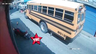 Disabled OG Gets Run Over, Killed By The Bus In Guatemala