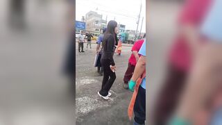 Peruvian Man Turned Into Road Pizza...