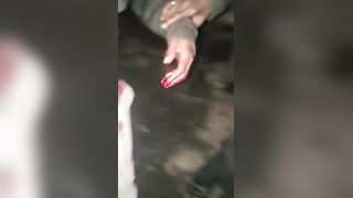 Man Walks With Guts Exposed After Being Stabbed