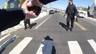Hartford Officer Fires on Man Advancing With a Knife