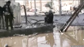 Soldiers recording their friends die