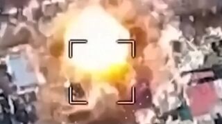 The moments when the UA eliminates Orcs positions, infantry and equipment