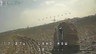 LoL "Orcs camouflage quad bikes under a haystack"