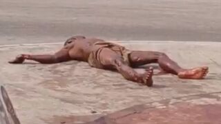 Man Savagely Murdered And Left In The Middle Of African Nowhere