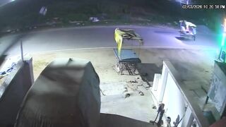 Street Vendor Gets Destroyed By Speeding SUV