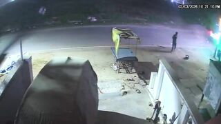 Street Vendor Gets Destroyed By Speeding SUV