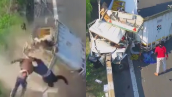 Two Killed as Pickup Truck Rams Into Divider In India