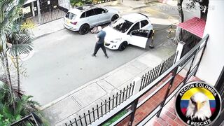 Robbery Doesn't Go As Planned In Colombia