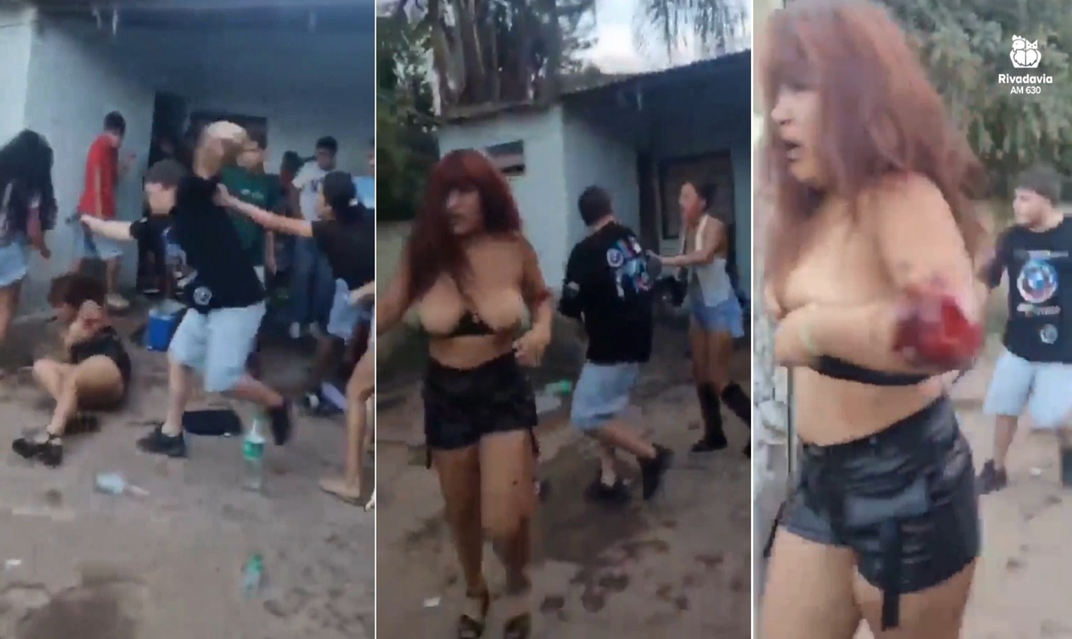 Drunk Guy Snaps and Shoots Two Women Right in the Middle of a Party Fight