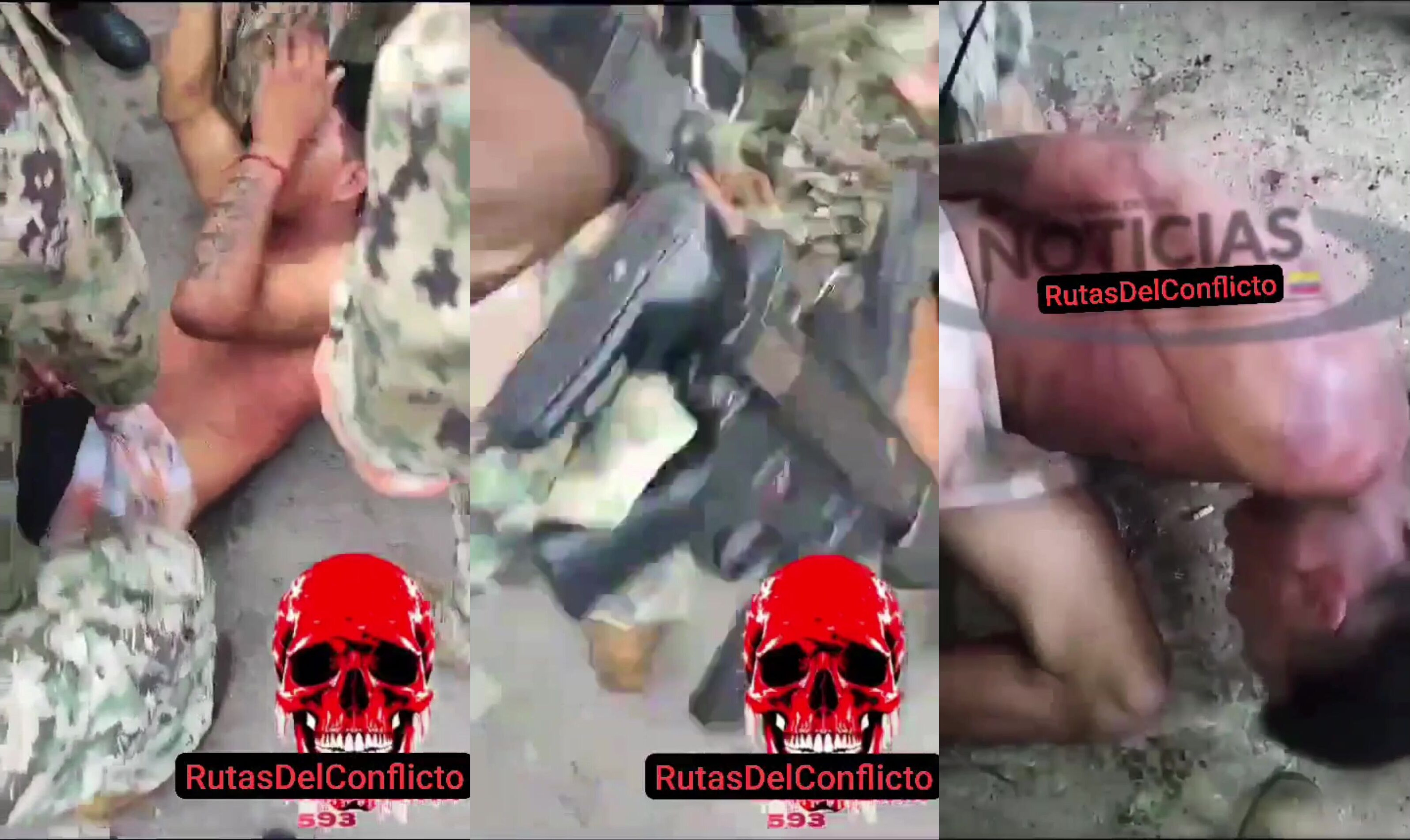 Member of criminal gang captured by the Ecuadorian army
