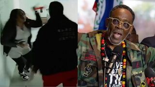 Black Lives Matter founder in IL, Clyde McLemore caught beating his female employee