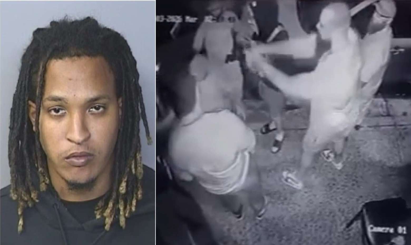 Bouncer Takes Down Armed Gangster with Headshot in Self-Defense at Club Door