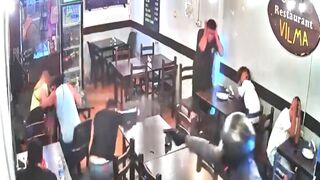 Bullets on the Menu: Two Sicarios Open Fire, Kill Diner in Cold Blood