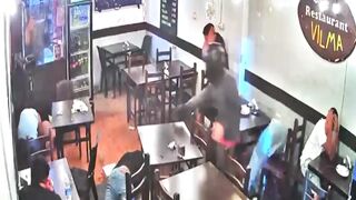 Bullets on the Menu: Two Sicarios Open Fire, Kill Diner in Cold Blood