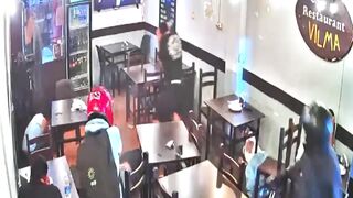 Bullets on the Menu: Two Sicarios Open Fire, Kill Diner in Cold Blood