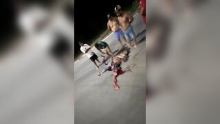 Accident Victim Is Lucky (?) To Be Alive
