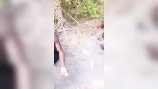 Two Cable Thieves Enjoy Their Last Day In Nigeria