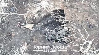 A Russian soldier is crawling without his legs