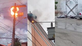 People being electrocuted (comp)