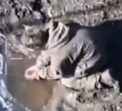 Even muddy water tastes good in war