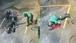 Undercover Assassin: Man Pretends to Buy Gas, Then Riddles Attendant with Bullets