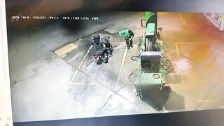 Undercover Assassin: Man Pretends to Buy Gas, Then Riddles Attendant with Bullets