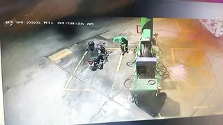 Undercover Assassin: Man Pretends to Buy Gas, Then Riddles Attendant with Bullets