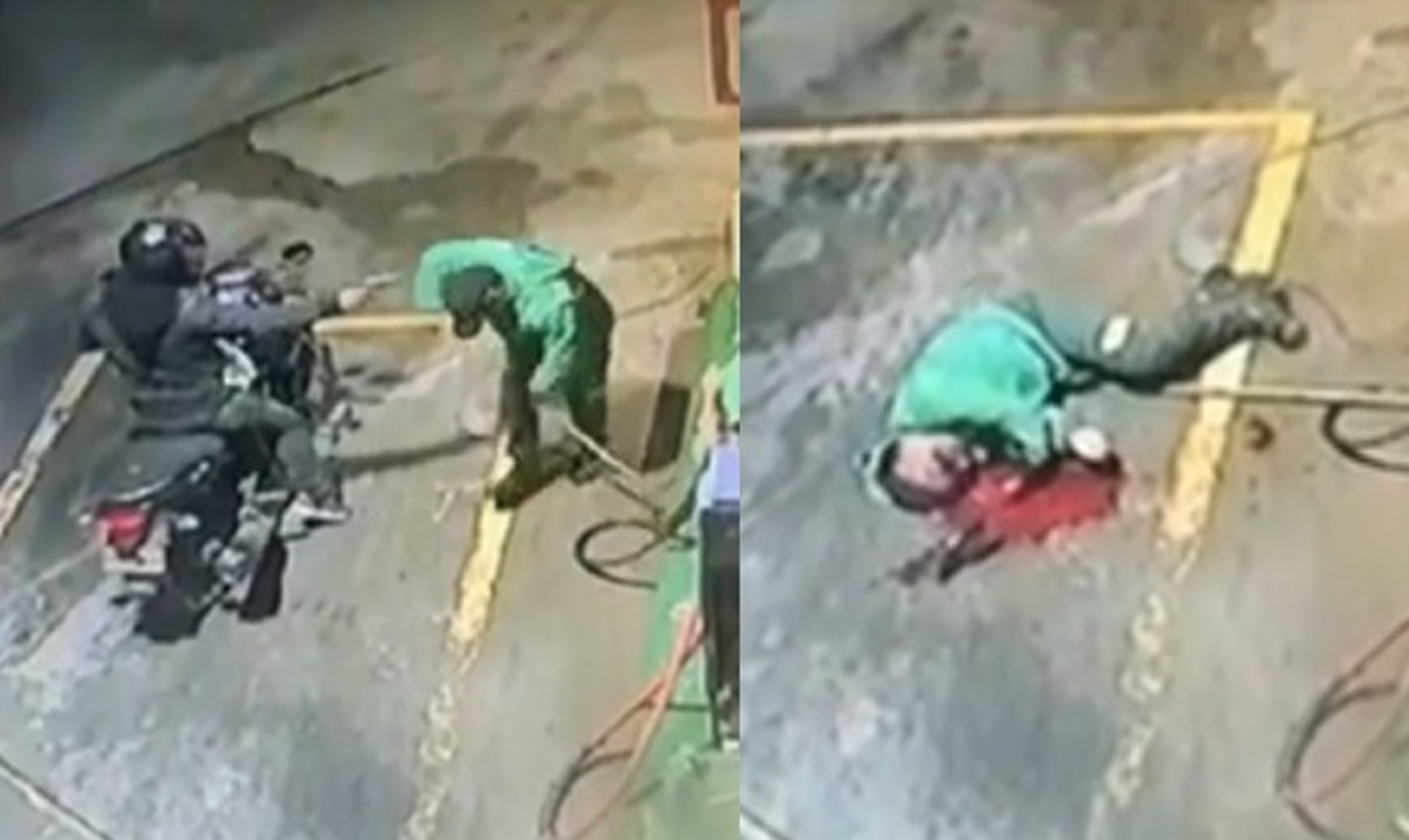 Undercover Assassin: Man Pretends to Buy Gas, Then Riddles Attendant with Bullets