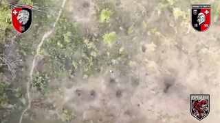 Russian lost his hand and was killed by shrapnel