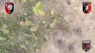 Russian lost his hand and was killed by shrapnel
