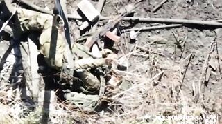 A grenade exploded right next to the Russian’s head
