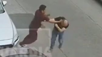 Scumbag Beats Old People During Parking Space Dispute