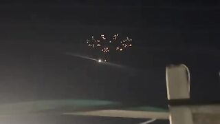 Iran's first strike on Israel with a ballistic missile with a cluster warhead