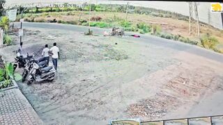 Two bikes collide violently, one dies in India