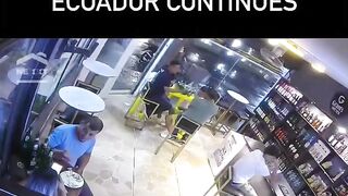 Drive by on café