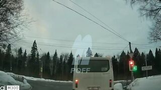 In the Moscow region, a truck struck a minibus packed with people