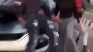 In India, a group of TikTokers decided to post TikTok on the highway