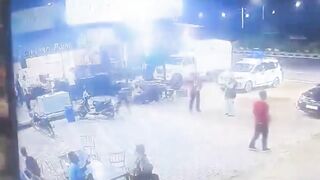 Man Slits Own Throat In Public, Dies