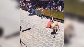 He Never Saw The Second Bull Coming