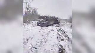 The Orc hid under damaged equipment, but the drone got him there too