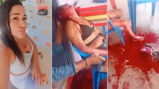 Mystery Man Knifes Woman to Death in Brutal Attack During Casual Beer at Local Bar