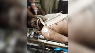 Bloody Chaos at Bank: Two Gunmen Unload 5 Bullets into Responding Cop
