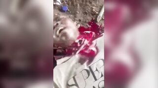 Rival slaughtered by the BLACK AXE GANG MEMBERS