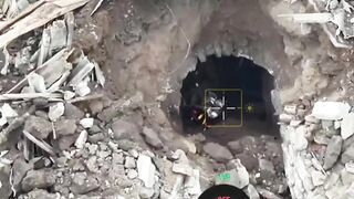 Orc tried to lift an unexploded drone that was stuck near his hideout