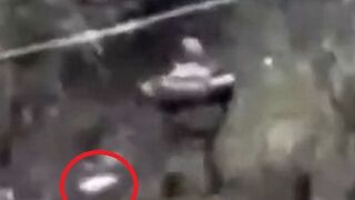 Footage of UA secret service officers from the fighting in the Zaporozhye region