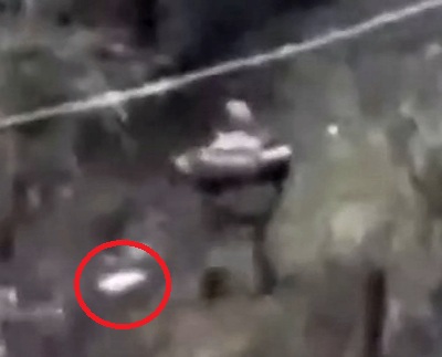 Footage of UA secret service officers from the fighting in the Zaporozhye region