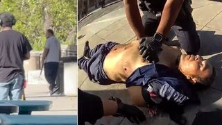 LAPD Fatally Shoot Armed Man Outside of California Science Center In Exposition Park