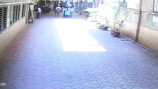 Library Peon, at Meet with College Principal, Jumps from 4th Floor; Tragedy on CCTV