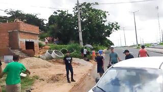 Car at Mach Fuck Obliterates Cyclist, Head Explodes Like Watermelon